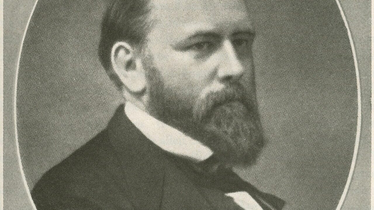 Porträt von Theodor Billroth, Namensgeber der Billrothstraße
