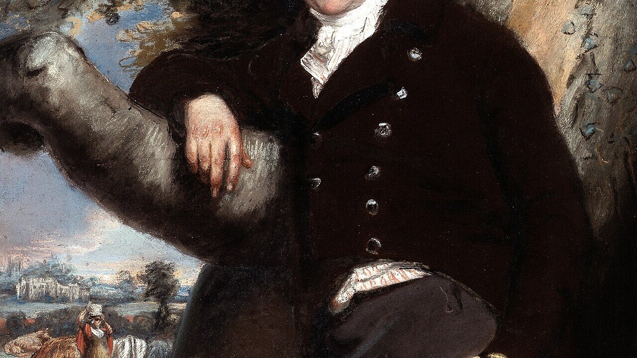 Bildnis von Edward Jenner, Namensgeber der Jennerstraße