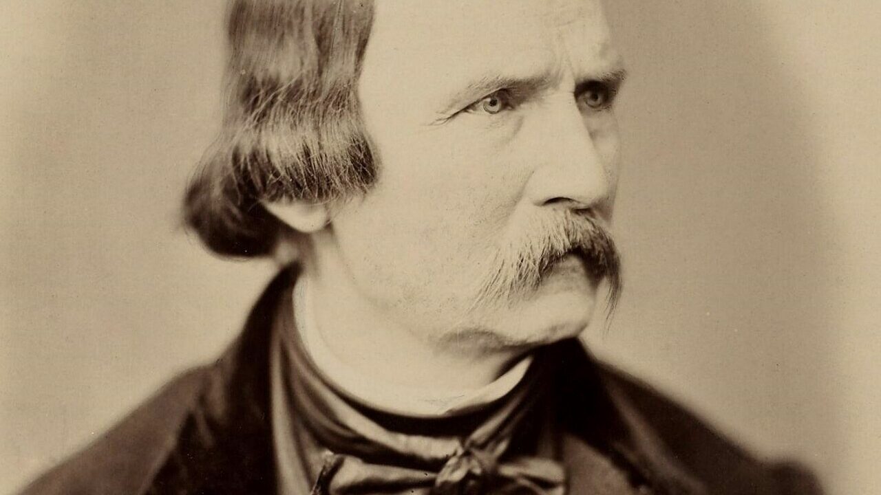 Porträt von Wilhelm von Kaulbach (Franz Hanfstaengl, 1856), Namensgeber der Kaulbachstraße