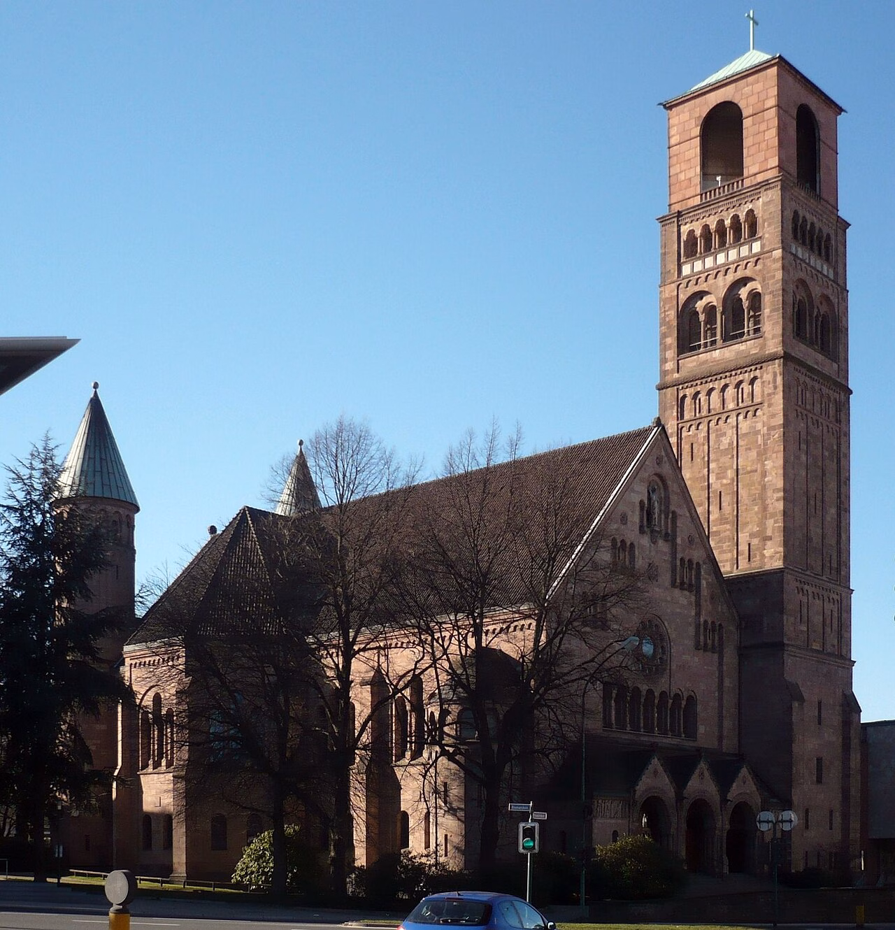 Die evangelische Erlöserkirche in Essen