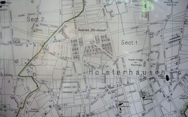 Wohnen in der Siedlung Alfredshof in Holsterhausen 5 krupp siedlung alfredshof holsterhausen