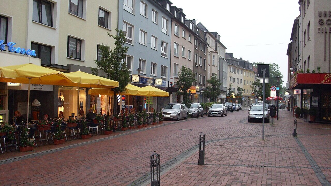 Der Gemarkenplatz in Essen-Holsterhausen