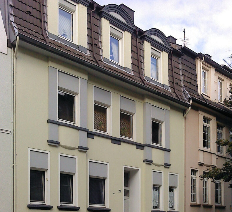 Wohnhaus mit Stuckfassade im Essener Westen